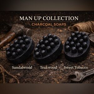 Charcoal Soap Set - Black